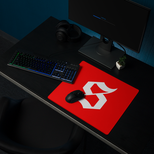 shots Red Mouse Pad (18″ × 16″) ✨