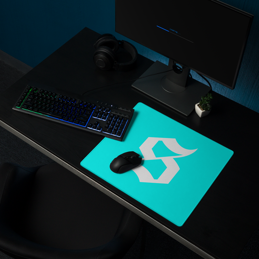 shots Sky Blue Mouse Pad (18″ × 16″) ✨