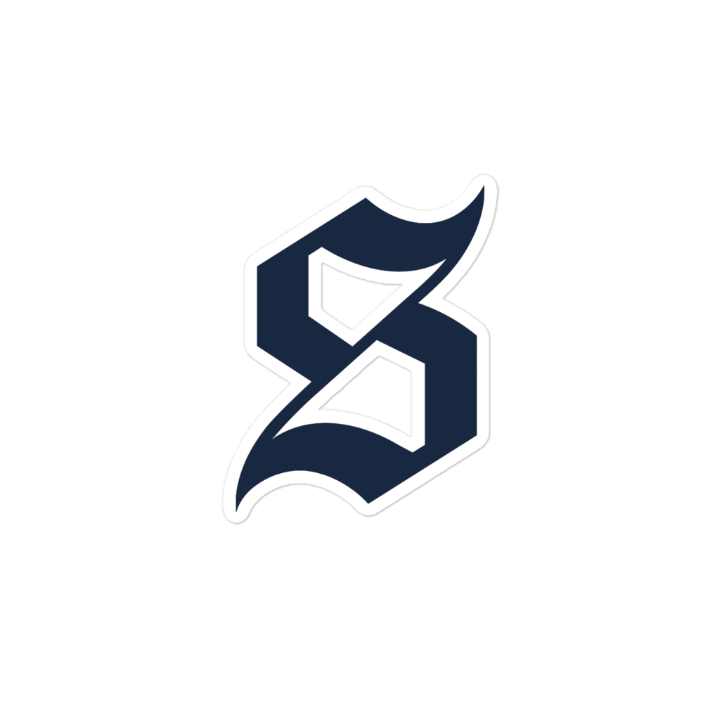 shots Sticker (Navy)