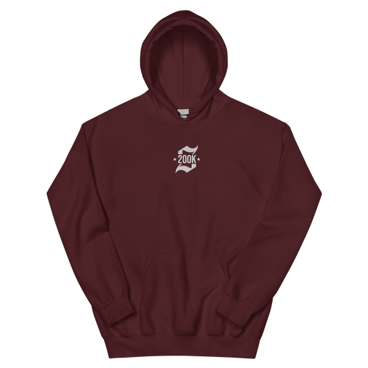 shots 200K Hoodie (Maroon / Embroidered)