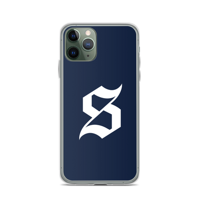 shots iPhone 11 & 12 Cases (Navy Blue)